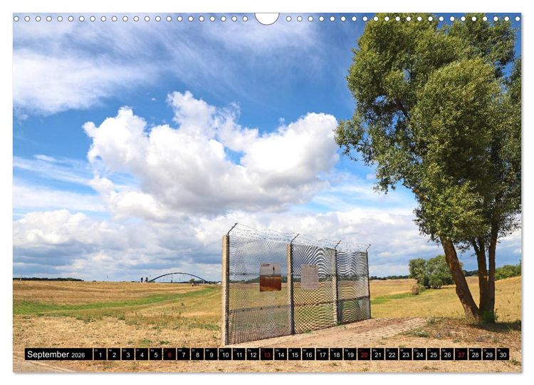Produktbild: Elberadweg von Lutherstadt Wittenberg bis Hitzacker (Wandkalender 2026 DIN A3 quer), CALVENDO Monatskalender