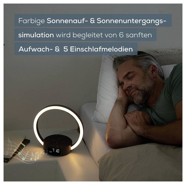 Produktbild: Beurer 10423 Elektronik Wecker Alarmzeiten 2