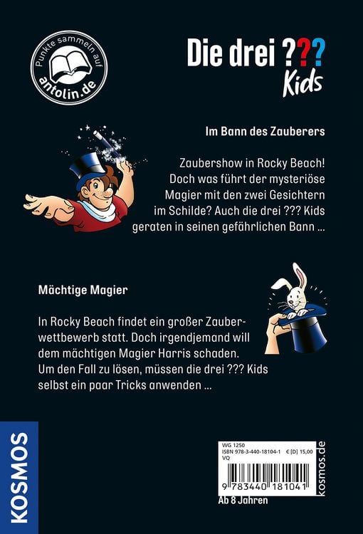 Produktbild: Die drei ??? Kids Magische Schurken