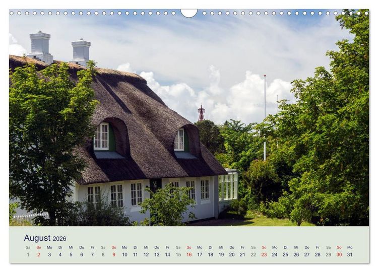 Produktbild: Fan&oslash; - Himmel, Hav og mere (Wandkalender 2026 DIN A3 quer), CALVENDO Monatskalender