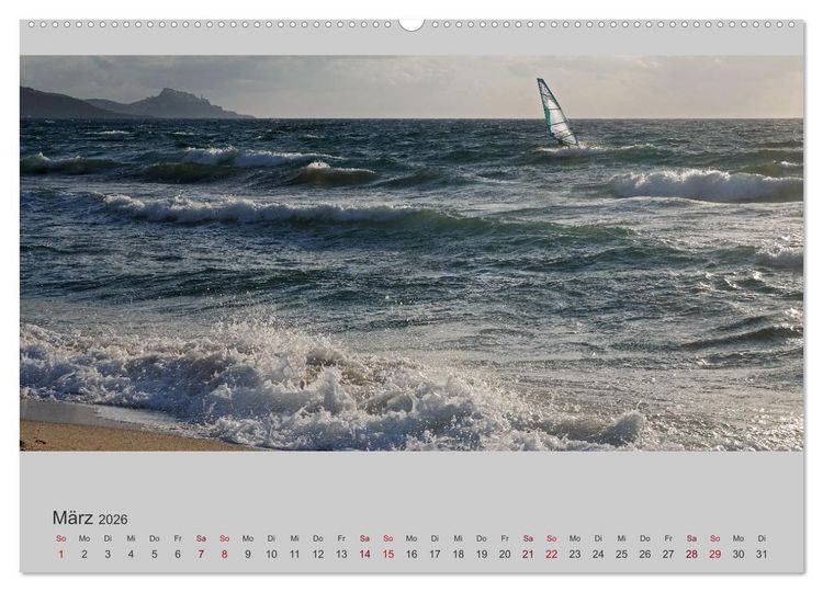 Produktbild: Sardinien &ndash; Die Nordk&uuml;ste (Wandkalender 2026 DIN A2 quer), CALVENDO Monatskalender