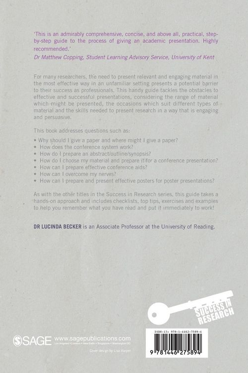 Produktbild: Presenting Your Research
