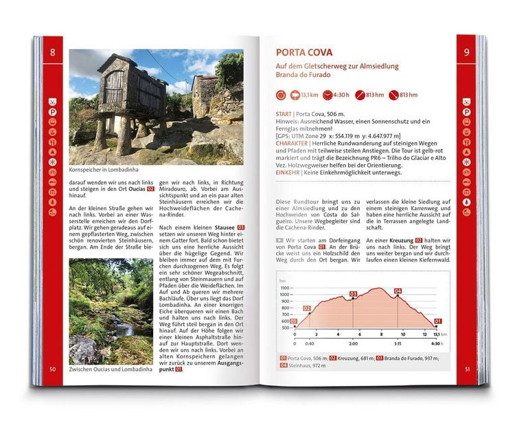 Produktbild: KOMPASS Wanderf&uuml;hrer Portugal Nord, 55 Touren