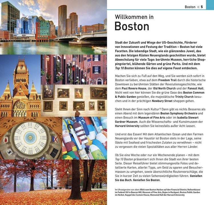Produktbild: Top 10 Reisef&uuml;hrer Boston