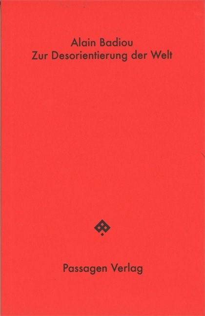 Produktbild: Zur Desorientierung der Welt