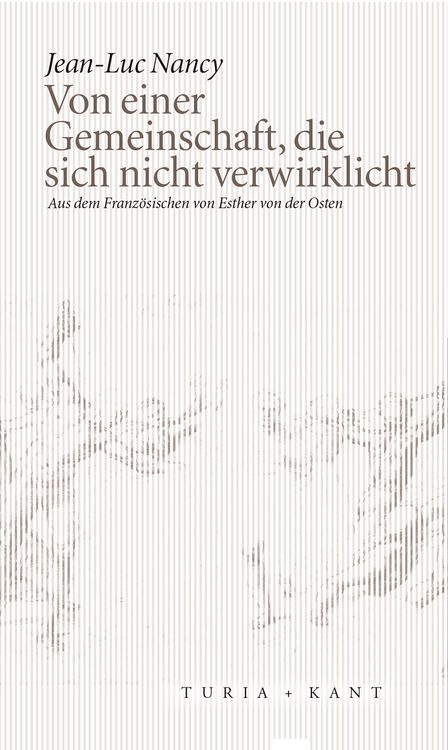 Produktbild: Von einer Gemeinschaft, die sich nicht verwirklicht