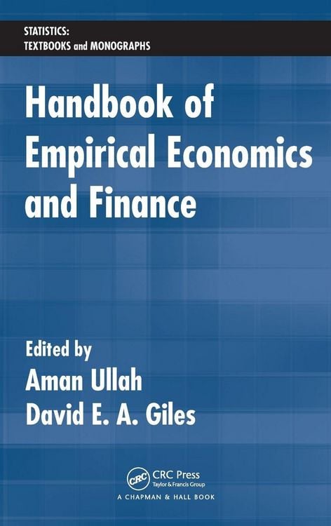 Produktbild: Handbook of Empirical Economics and Finance