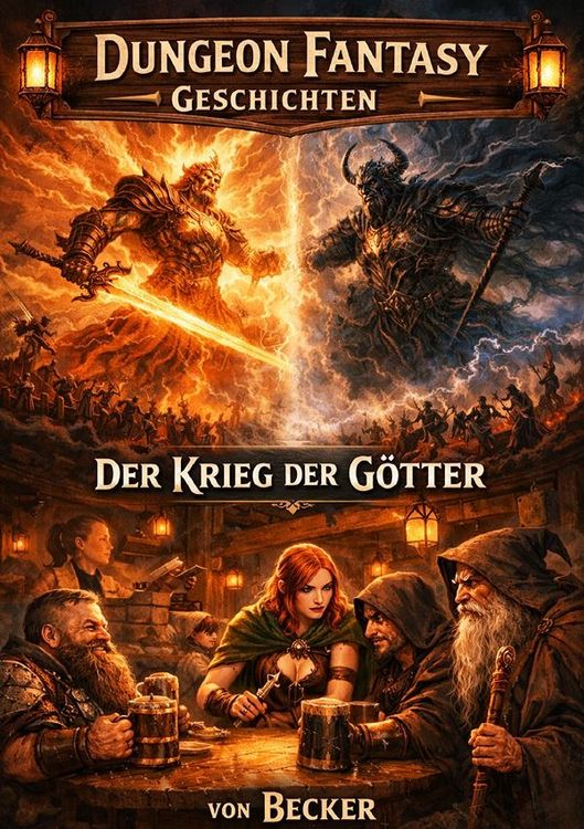 Produktbild: Dungeon Fantasy Geschichten I Der Krieg der G&ouml;tter