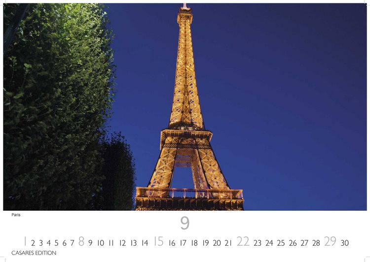 Produktbild: World Capitals 2024 S 24x35cm