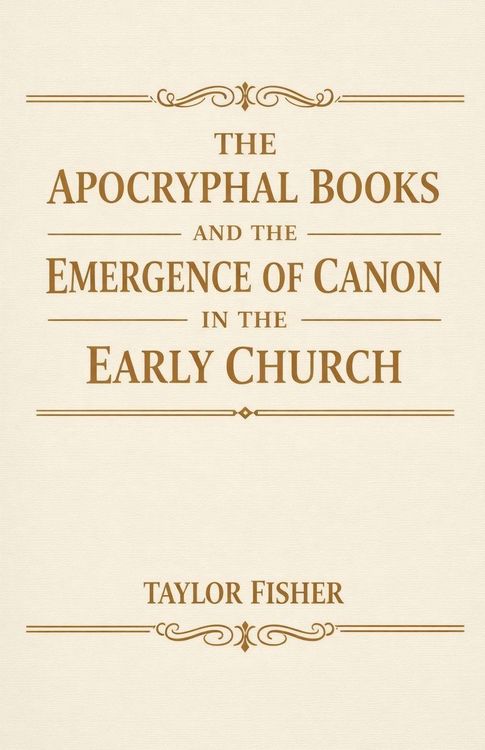 Produktbild: The Apocryphal Books and the Emergence of Canon in the Early Church