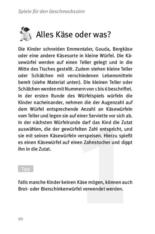Produktbild: Die 50 besten Riech- und Schmeckspiele