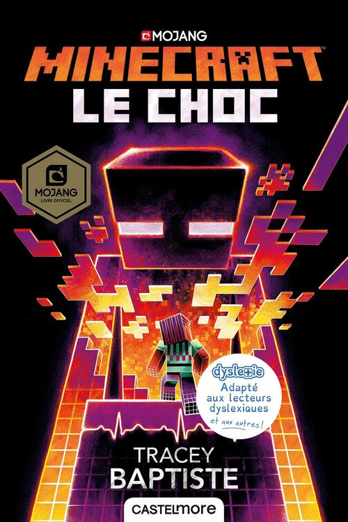 Produktbild: Minecraft officiel, T2 : Le Choc (version dyslexique)