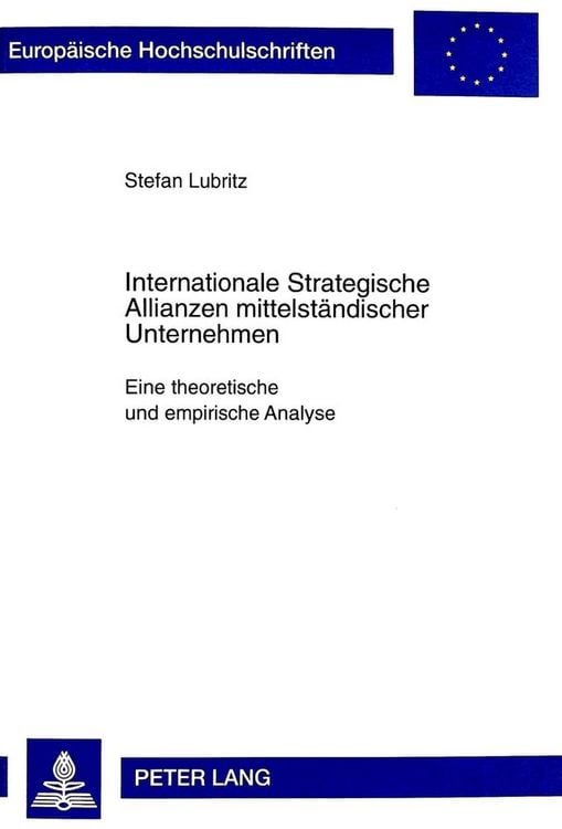 Produktbild: Internationale Strategische Allianzen mittelst&auml;ndischer Unternehmen