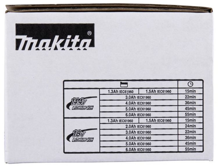 Produktbild: Makita 191A24-4 Werkzeug-Akku und Ladeger&auml;t 18V 3.0Ah Li-Ion