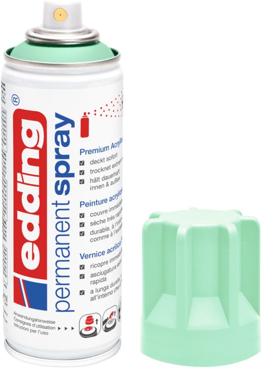 Produktbild: 5200 Permanent Spray, neo mint matt, 200ml Premium Acryllack
