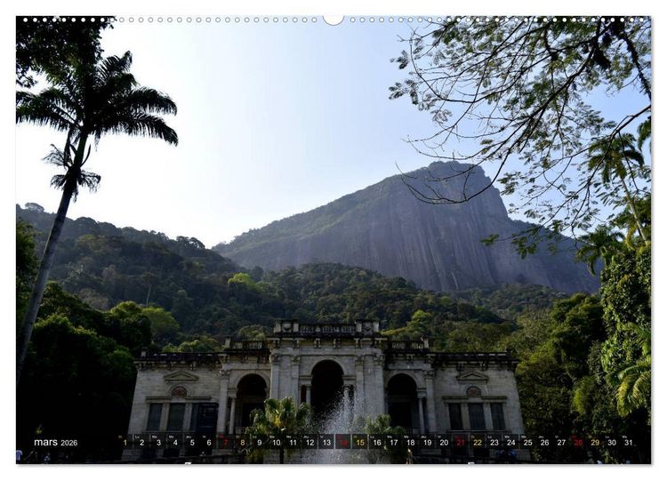 Produktbild: Tout simplement Rio de Janeiro (Calendrier mural 2026 DIN A2 vertical) calendrier de bureau