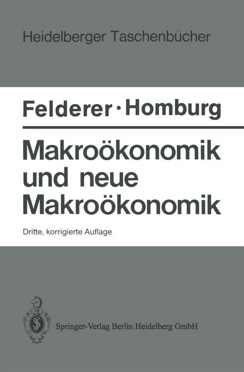 Produktbild: Makro&ouml;konomik und neue Makro&ouml;konomik