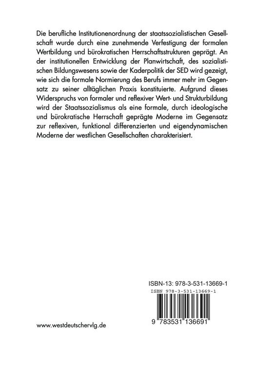 Produktbild: Die Institutionenordnung der DDR