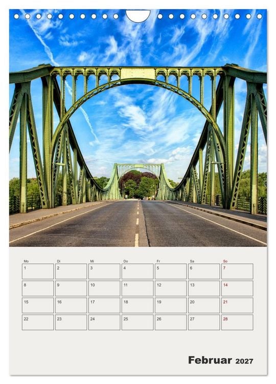 Produktbild: Potsdam in Farbe (Wandkalender 2027 DIN A4 hoch), CALVENDO Monatskalender