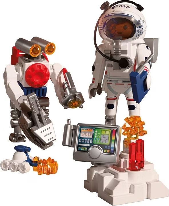 Produktbild: PLAYMOBIL 72014 ESA: Astronaut mit Roboter