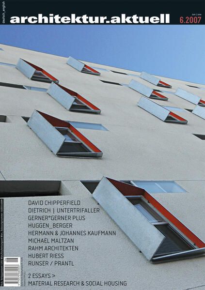 Produktbild: Architektur.aktuell 327, 6/2007