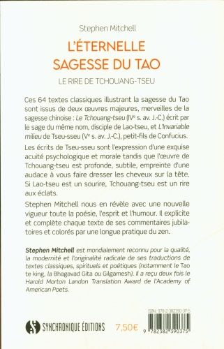 Produktbild: L'&eacute;ternelle sagesse du tao : le rire de Tchouang-tseu