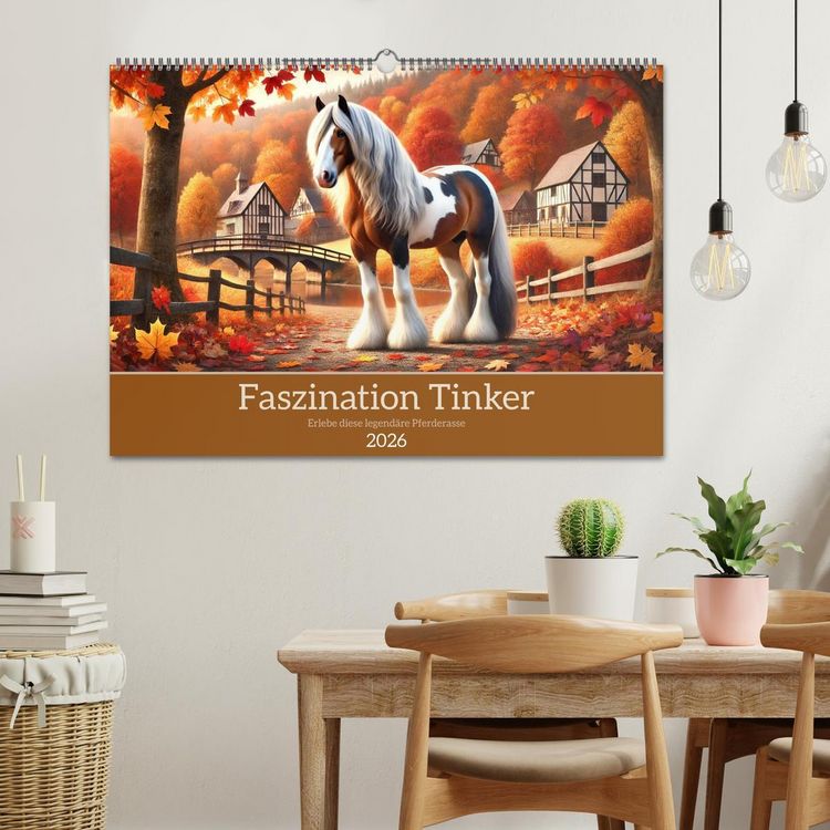 Produktbild: Faszination Tinker (Wandkalender 2026 DIN A2 quer), CALVENDO Monatskalender