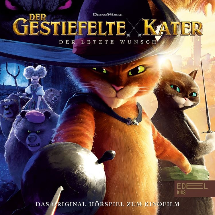 Produktbild: Der gestiefelte Kater: Der letzte Wunsch (Das Original-H&ouml;rspiel zum Kinofilm)