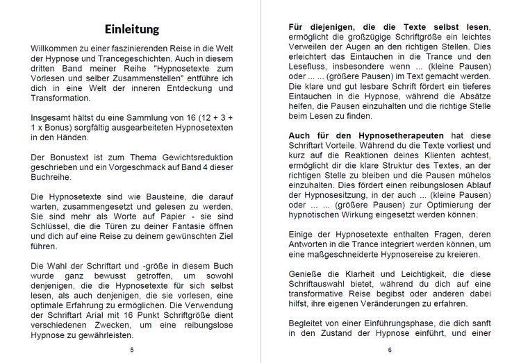 Produktbild: Hypnosetexte zum Vorlesen und selber Zusammenstellen 3