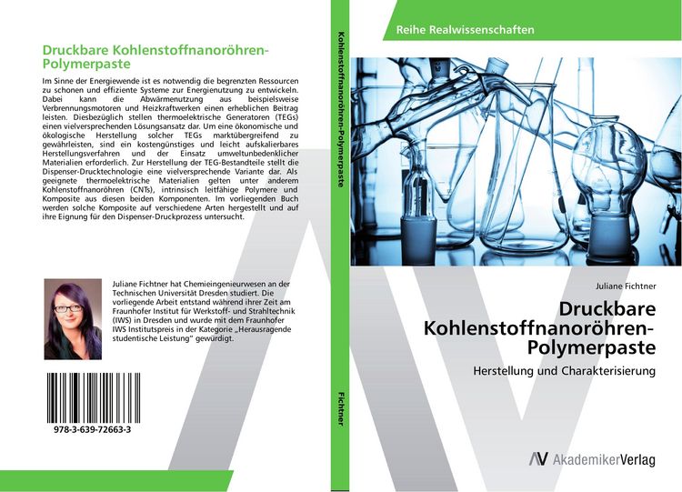 Produktbild: Druckbare Kohlenstoffnanor&ouml;hren&iquest;Polymerpaste