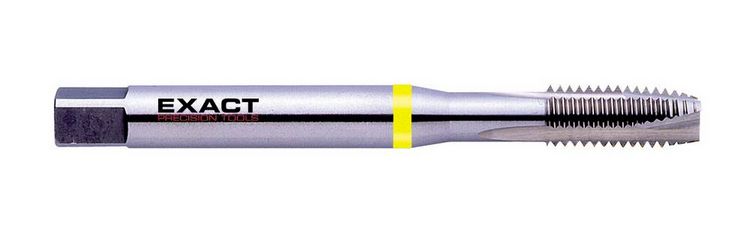 Produktbild: Exact 42154 Maschinengewindebohrer metrisch M2 0.4 mm Rechtsschneidend DIN 371 HSS-E Form B 1 St.
