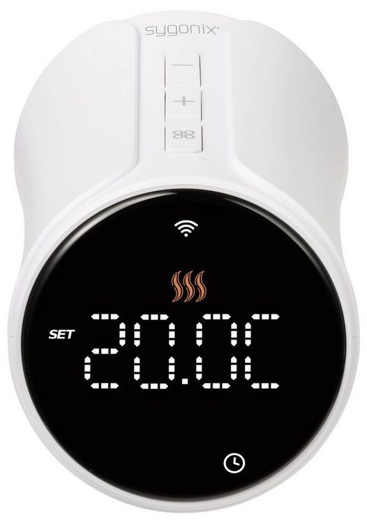 Produktbild: Sygonix SY-6752918 Funk-Heizk&ouml;rperthermostat elektronisch 5 bis 35&deg;C
