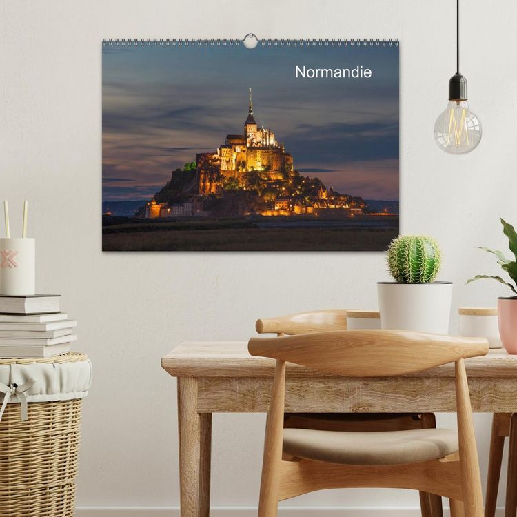 Produktbild: Normandie (Wandkalender 2026 DIN A3 quer), CALVENDO Monatskalender