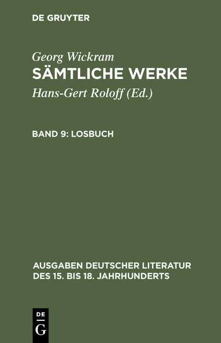 Produktbild: Losbuch