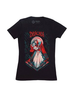 Produktbild: Mountford: Dracula Women's Crew T-Shirt Medium