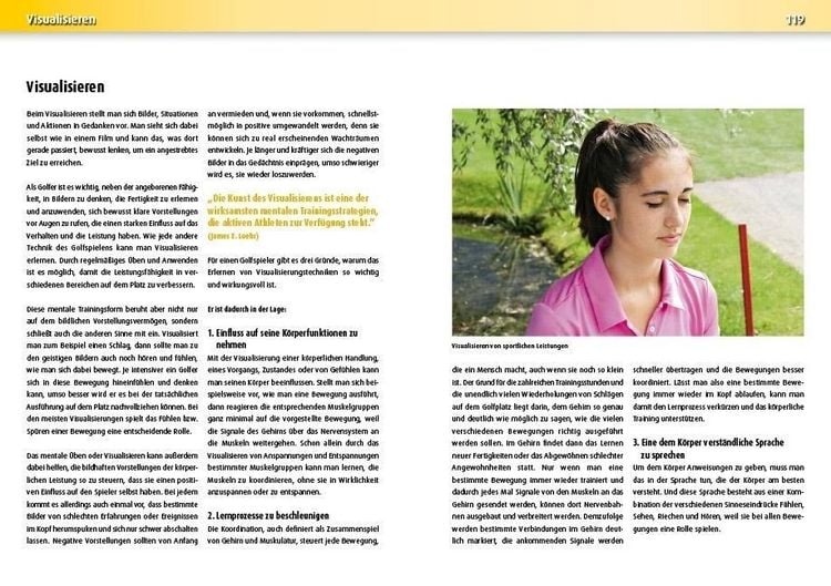 Produktbild: Psychologisch orientiertes Golftraining