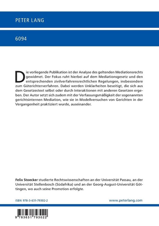 Produktbild: G&uuml;tliche Streitbeilegung zivilrechtlicher Verfahren