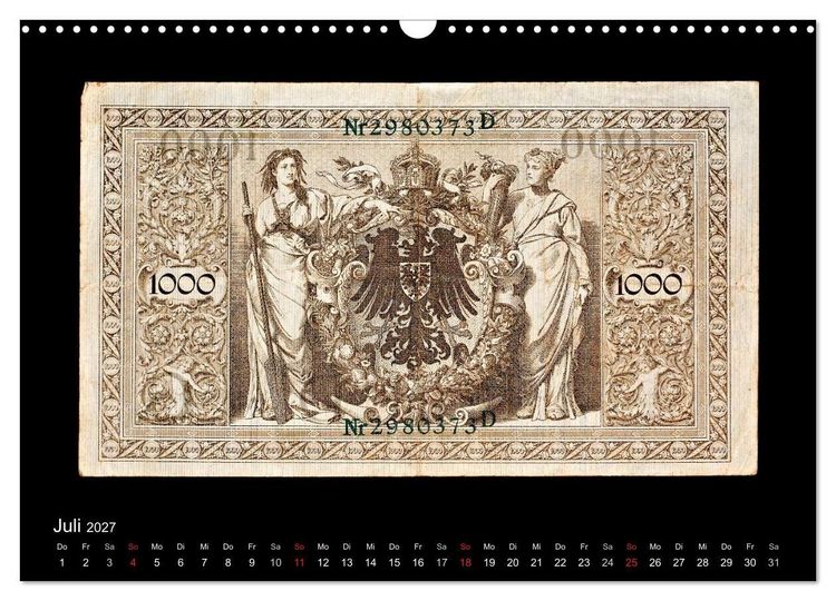 Produktbild: Vergangene Werte (Wandkalender 2027 DIN A3 quer), CALVENDO Monatskalender