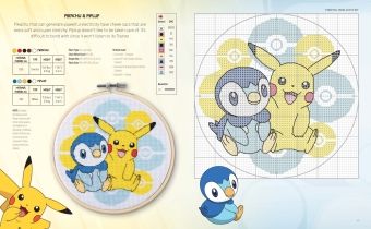 Produktbild: PokeMon Cross Stitch Kit
