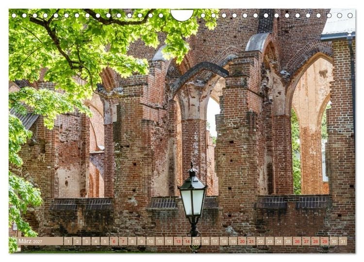 Produktbild: Historisches Baltikum (Wandkalender 2027 DIN A4 quer), CALVENDO Monatskalender