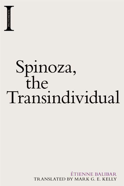 Produktbild: Spinoza, the Transindividual