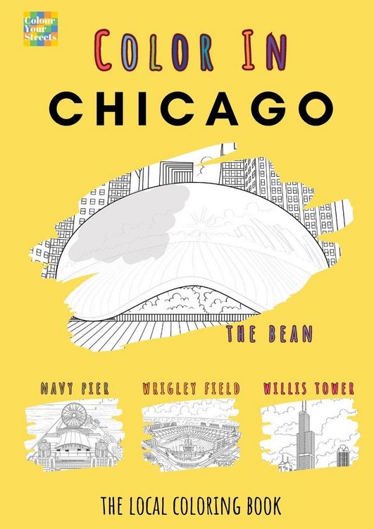 Produktbild: Chicago Coloring Book