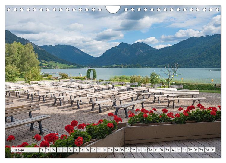 Produktbild: Schliersee-Idylle (Wandkalender 2026 DIN A4 quer), CALVENDO Monatskalender