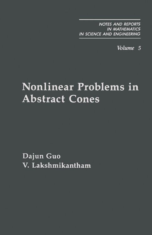 Produktbild: Nonlinear Problems in Abstract Cones
