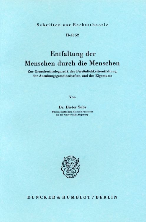 Produktbild: Entfaltung der Menschen durch die Menschen.
