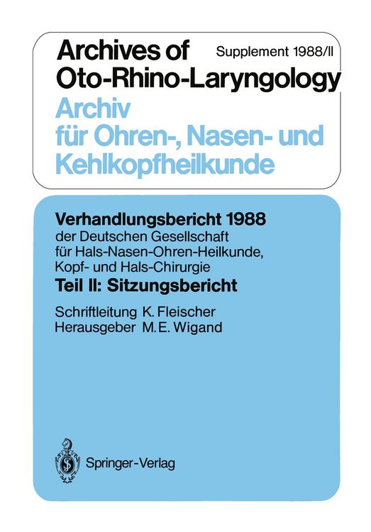 Produktbild: Teil II: Sitzungsbericht