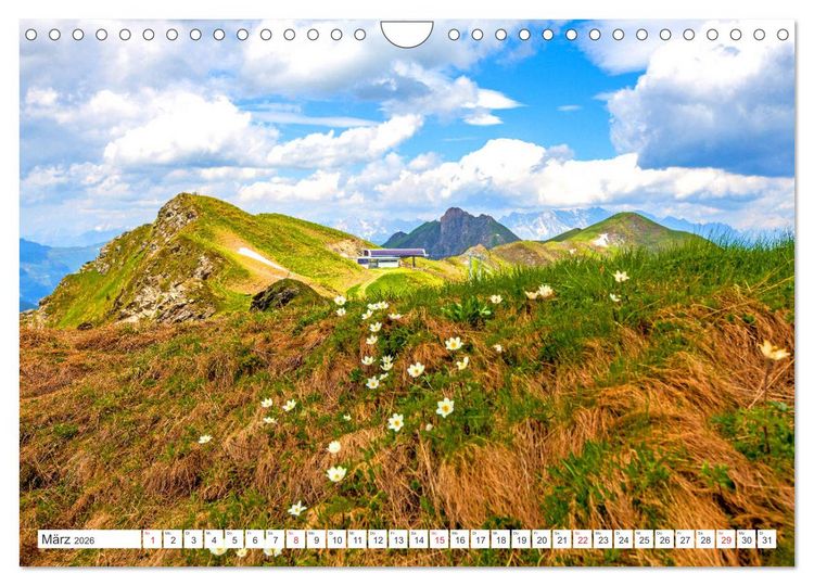 Produktbild: 5 Gipfel-Tour in Rauris (Wandkalender 2026 DIN A4 quer), CALVENDO Monatskalender