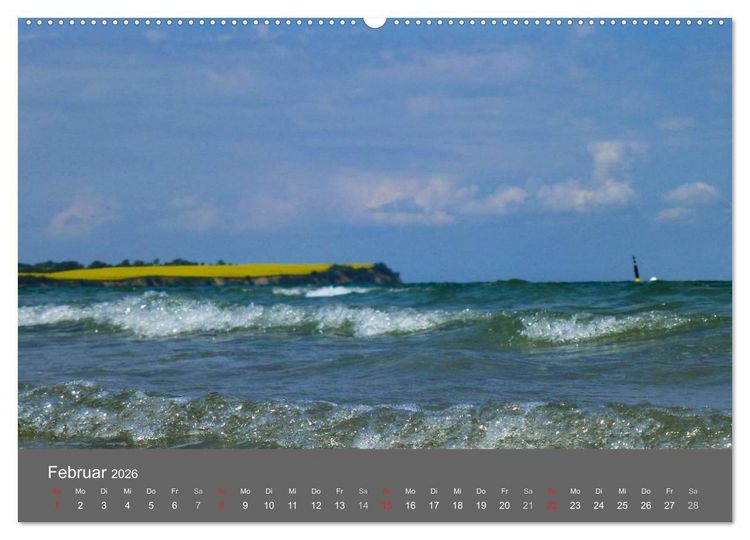 Produktbild: Boltenhagen - Meer erleben (Wandkalender 2026 DIN A2 quer), CALVENDO Monatskalender