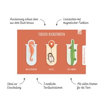 Produktbild: Tierische Buchgef&auml;hrten