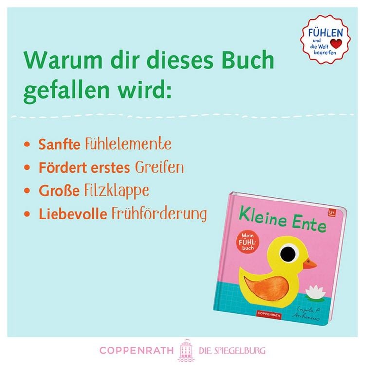 Produktbild: Mein F&uuml;hlbuch: Kleine Ente